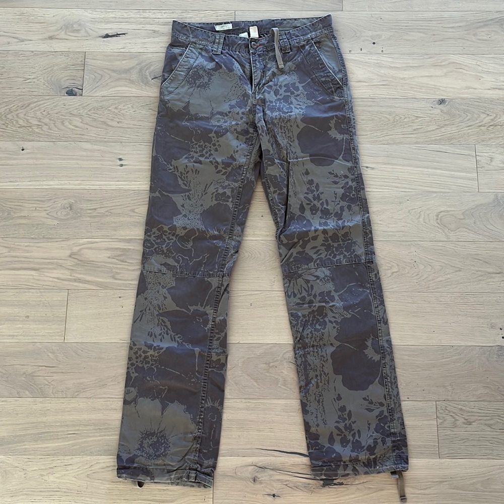 Scotch And Soda Botanical Print Khakis - image 1